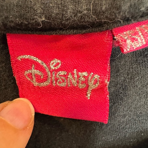 Y2K Disney Mickey Mouse baby tee bejewelled Black size XS - Picture 4 of 7